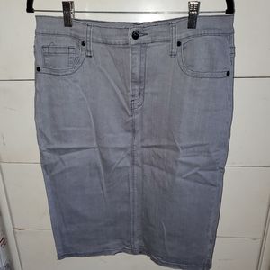 Junee | Light gray pencil skirt